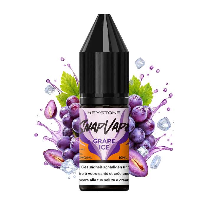 SnapVape Grape Ice E-Liquid 10 ml